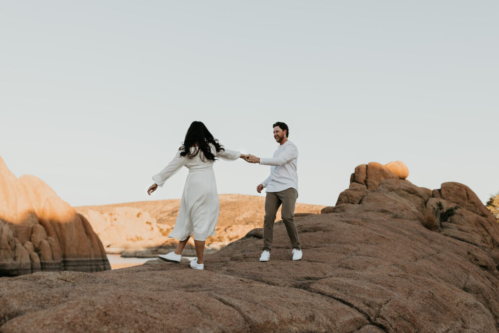 Lake Engagement Session