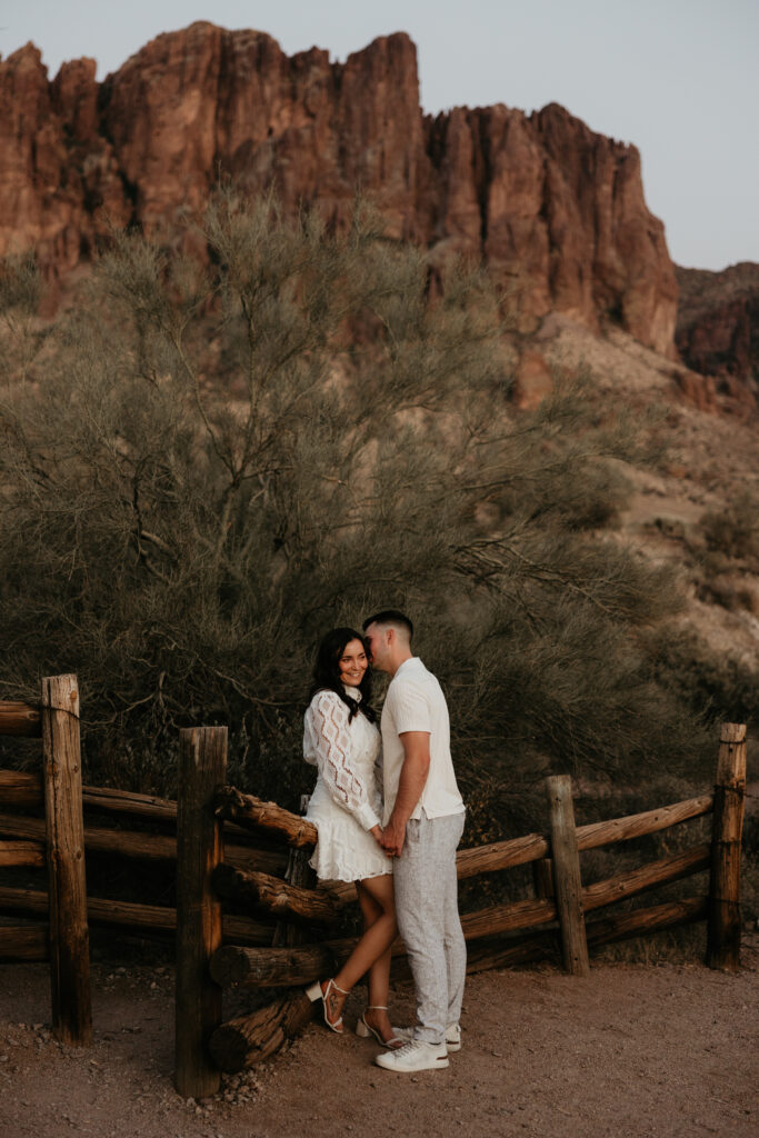 Lost Dutchman State Park engagement session